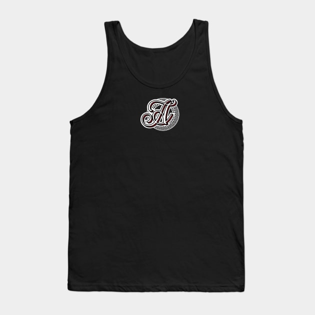 Letter A Tank Top by EndStrong